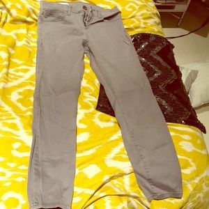 GAP grey legging jeans